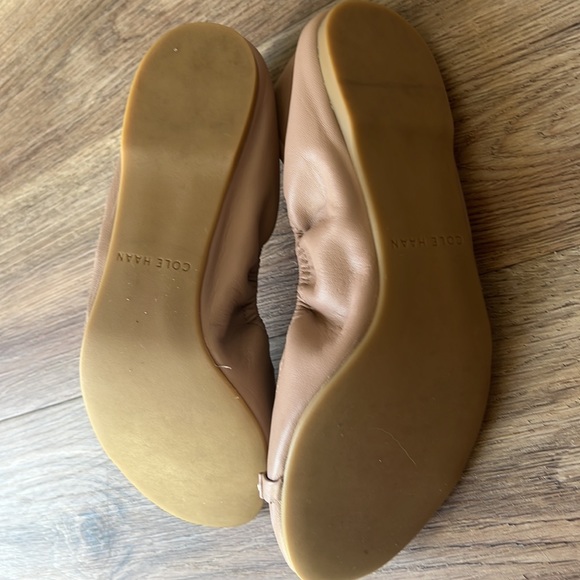 Cole Haan Women's Tan Ballet Flats - Picture 5 of 7